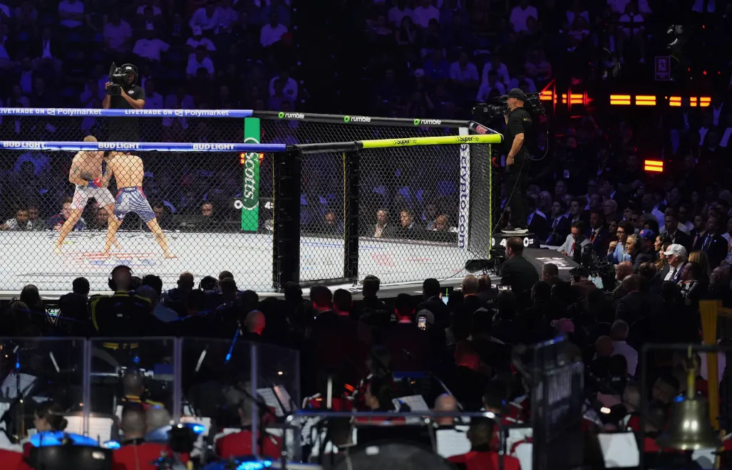 Gala UFC w Białym Domu, fot. PAP/EPA/AP POOL/Jacquelyn Martin / POOL