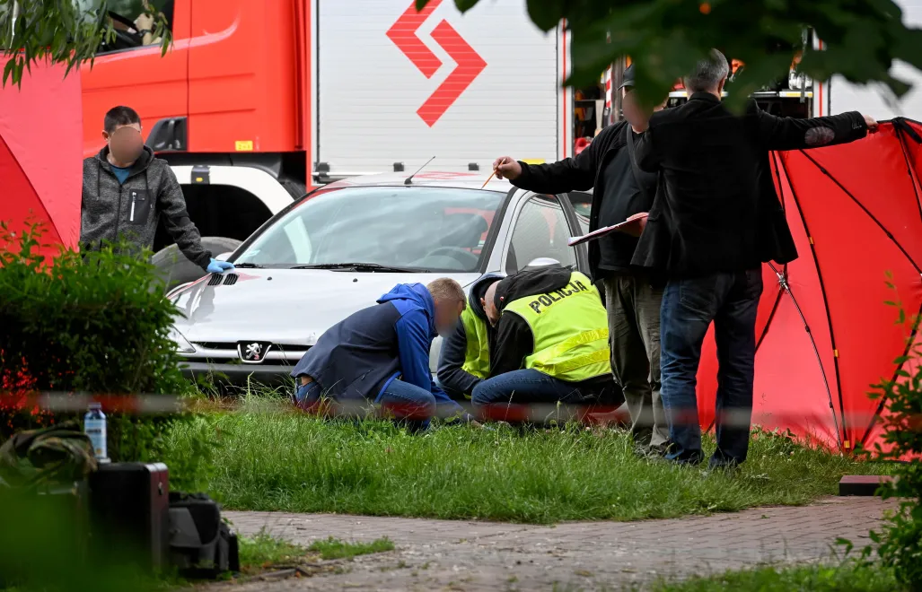 Miejsce zabójstwa Siemiona Skriepeckiego. Fot. PAP/Wojtek Jargiło