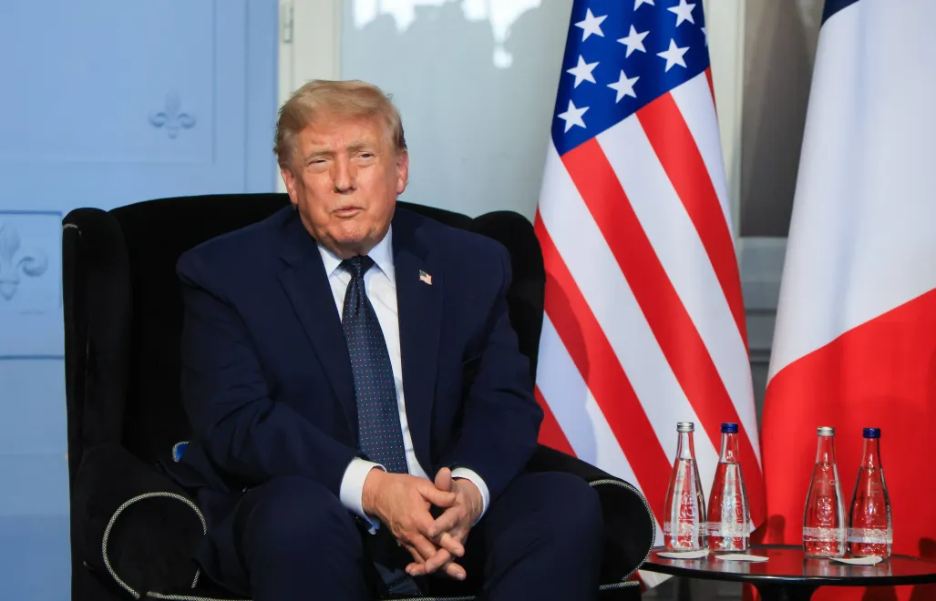 Дональд Трамп. Fot. PAP/EPA/LUDOVIC MARIN
