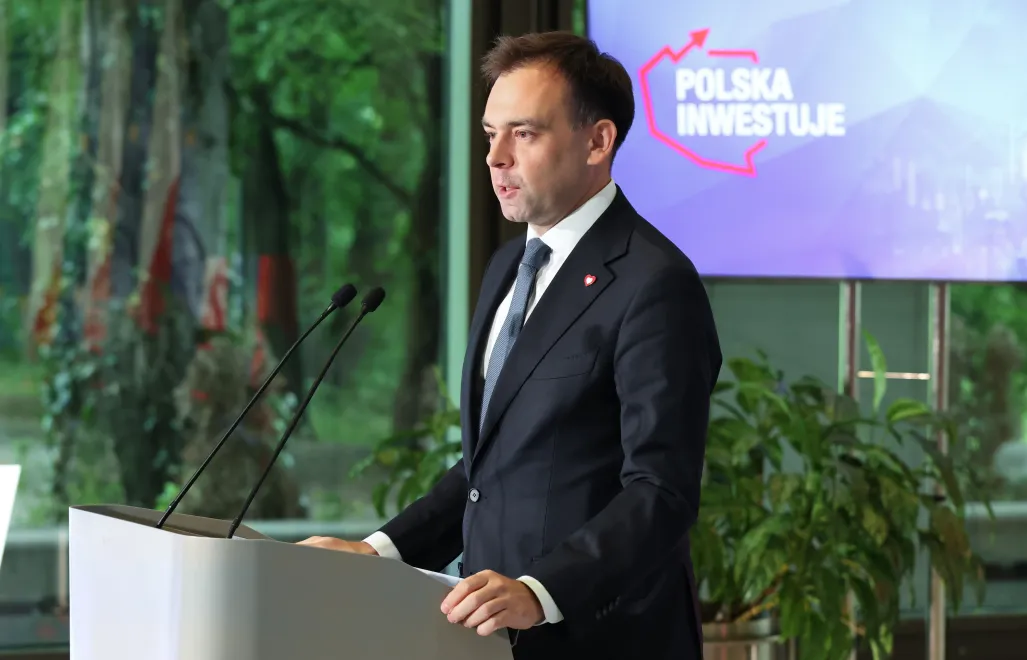 Minister finansów i gospodarki Andrzej Domański. Fot. PAP/Albert Zawada