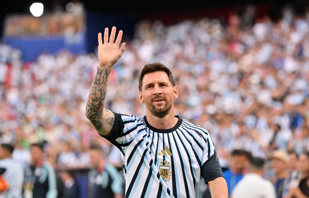 Lionel Messi. Fot. PAP/EPA/AMY KONTRAS