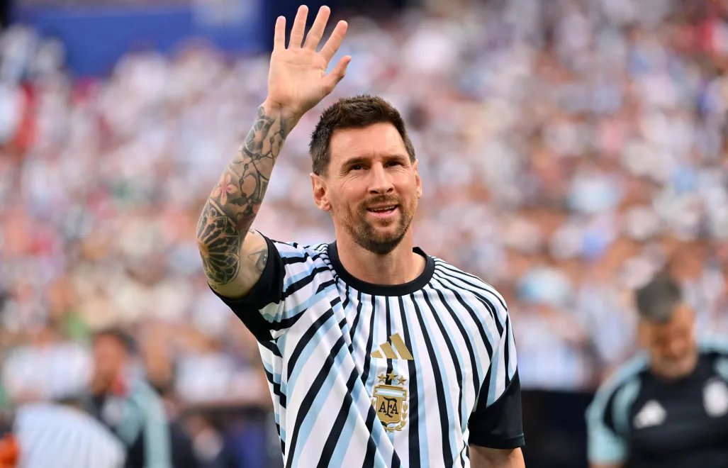 Leo Messi. Fot. PAP/EPA/AMY KONTRAS 