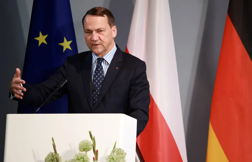 Radosław Sikorski. Fot. EPA/CLEMENS BILAN