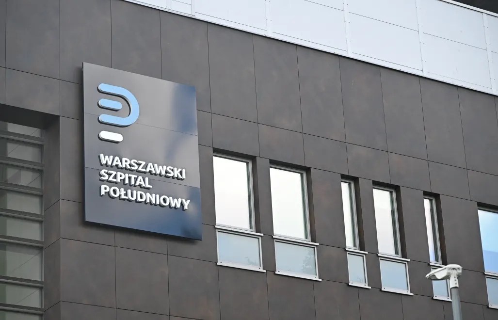 Szpital Południowy w Warszawie. Fot. PAP/Radek Pietruszka