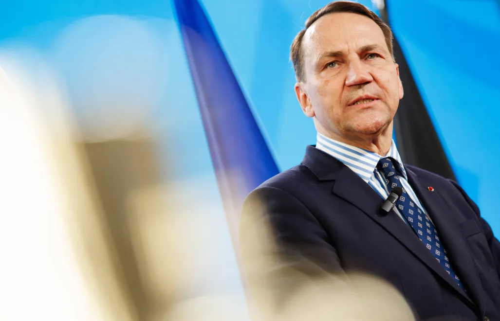 Szef MSZ Radosław Sikorski. Fot. PAP/EPA/CLEMENS BILAN