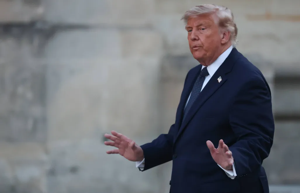 Donald Trump Fot. PAP/EPA/MOHAMMED BADRA