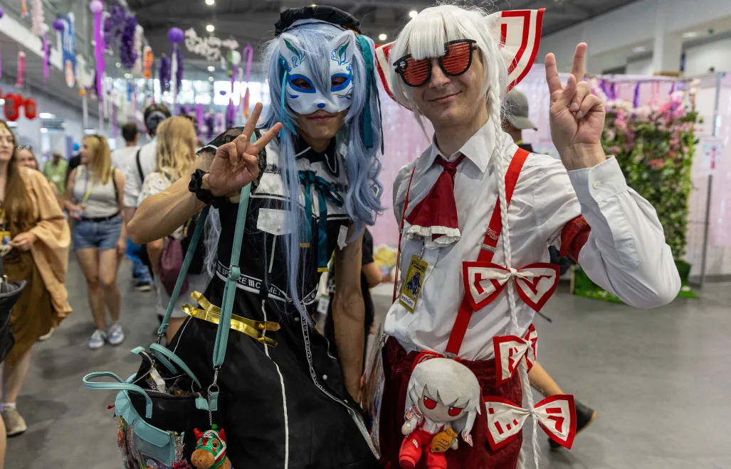 Uczestnicy Festiwalu Fantastyki Pyrkon w Poznaniu. Fot. PAP/Paweł Jaskółka