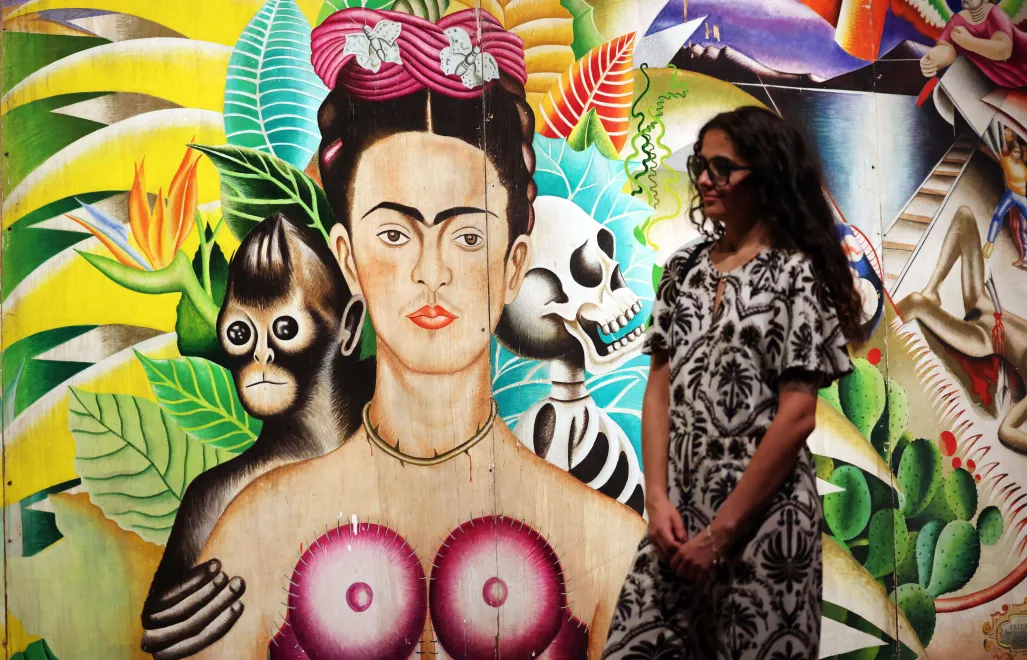 Wystawa „Frida: The Making of an Icon” Fot. PAP/EPA/ANDY RAIN