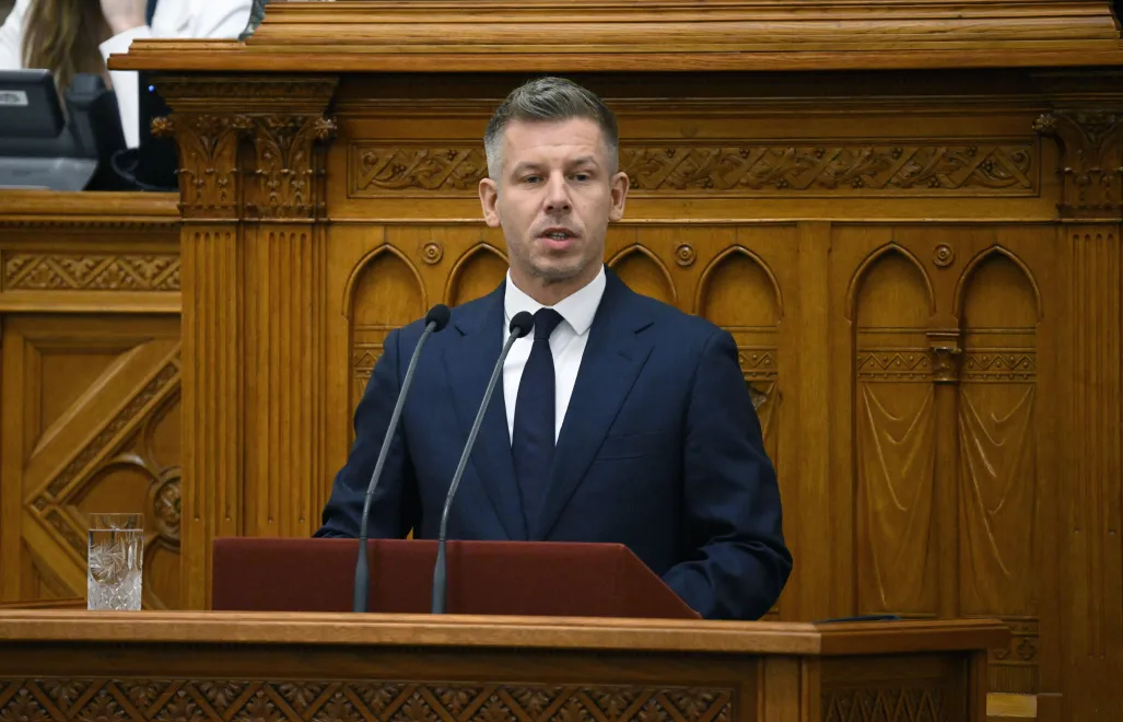 Premier Węgier Peter Magyar. Fot. EPA/Boglarka Bodnar 