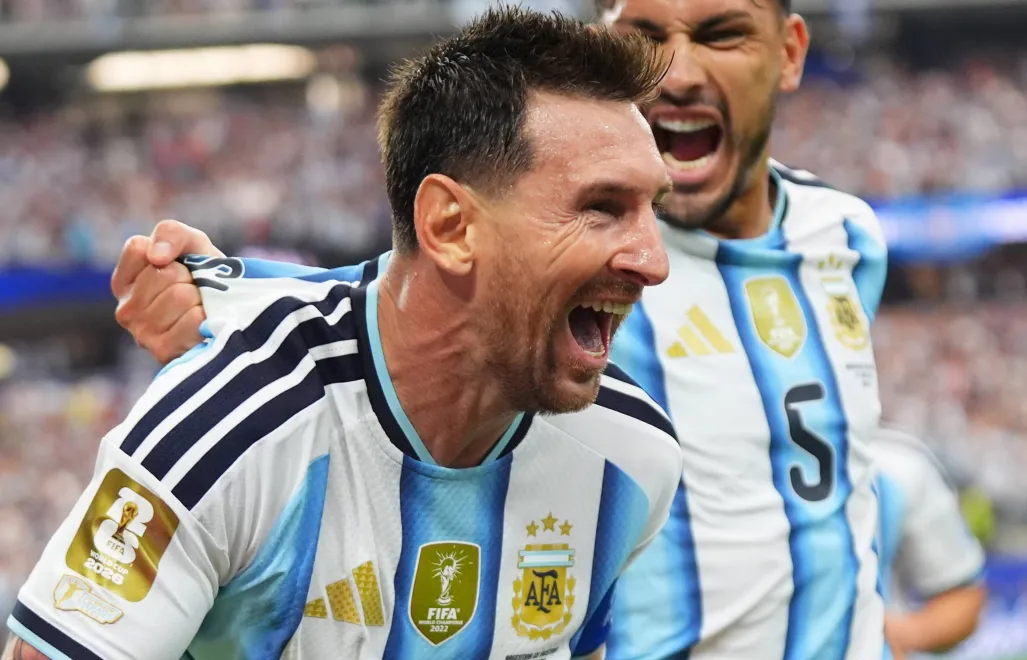 Lionel Messi. Fot. PAP/EPA/JEFFREY MCWHORTER