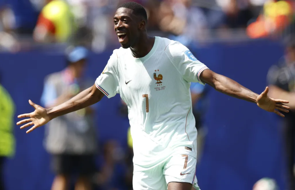 Ousmane Dembele Fot. PAP/EPA/GREG M. COOPER