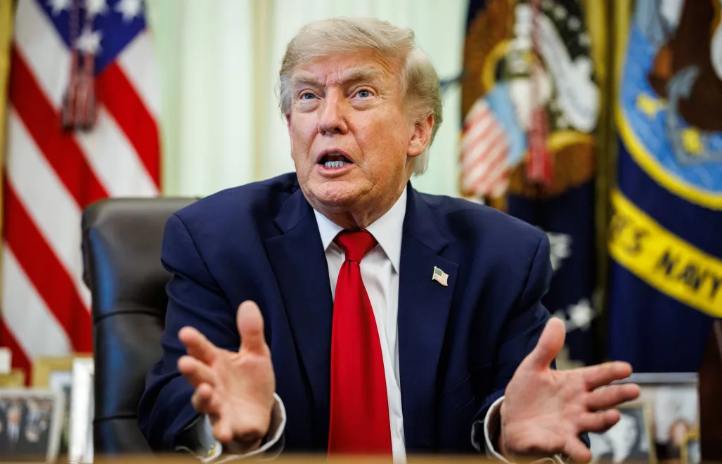 Donald Trump. Fot. PAP/EPA/SAMUEL CORUM
