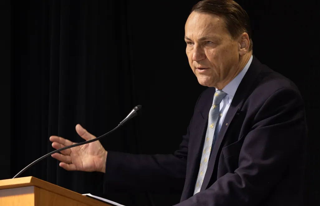 Szef MSZ Radosław Sikorski. Fot. MSZ/X