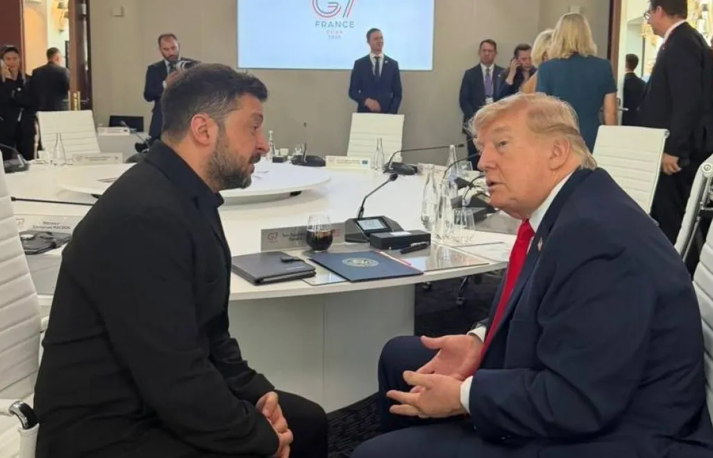 Prezydent Ukrainy Wołodymyr Zełenski i prezydent USA Donald Trump. Fot. X/President of Ukraine / Президент України