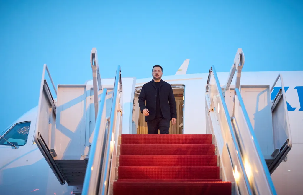 Владимир Зеленский прибыл в США. Fot. X @ZelenskyyUa