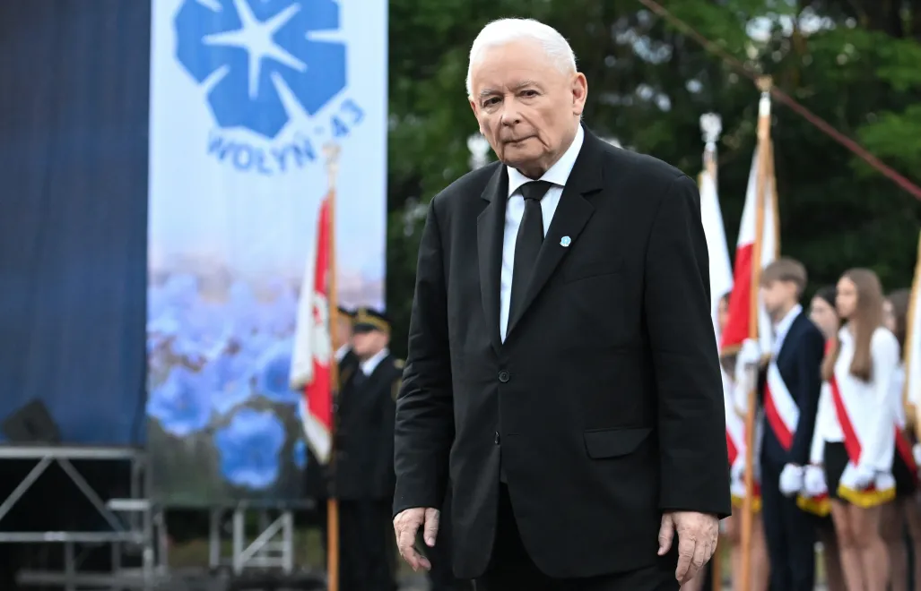 Prezes PiS Jarosław Kaczyński. Fot. PAP/PAP/Wojtek Jargiło