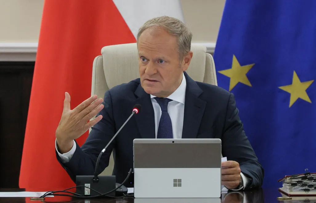 Donald Tusk Fot. PAP/Paweł Supernak