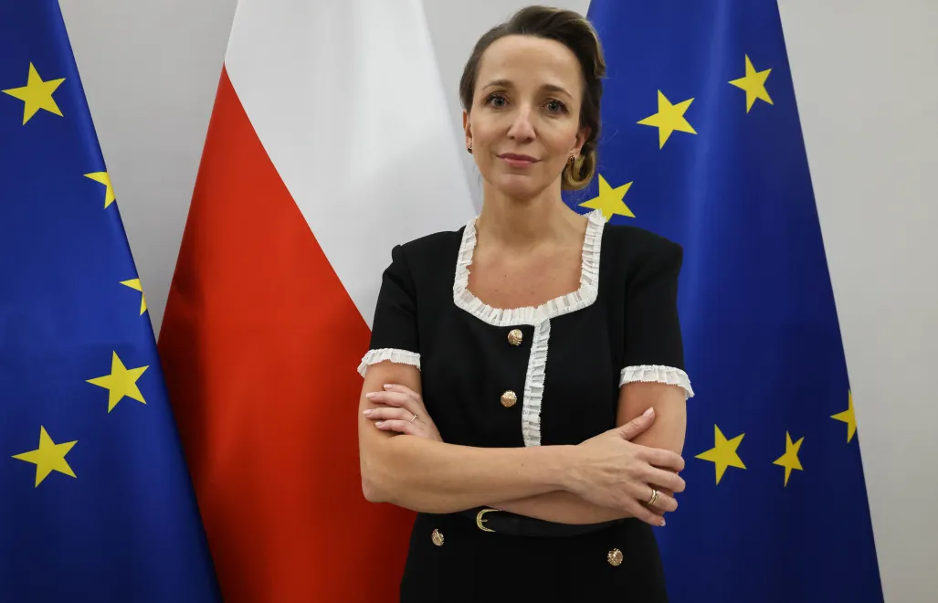 Sylwia Gregorczyk-Abram. Fot. PAP/Albert Zawada