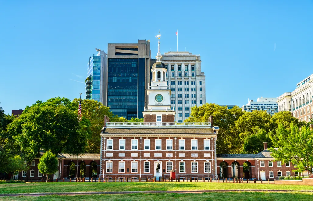 Independence Mall w Filadelfii. Fot. Leonid Andronov/Adobe Stock