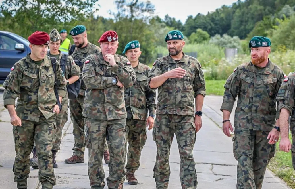 Powstaje 21. lekki batalion górski w Wojnarowej. Fot. X/Dowództwo Generalne
