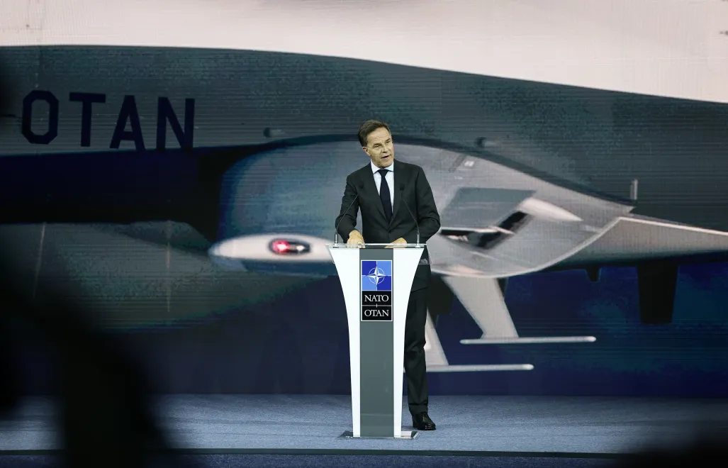 Mark Rutte. Fot. PAP/EPA/FILIP SINGER 