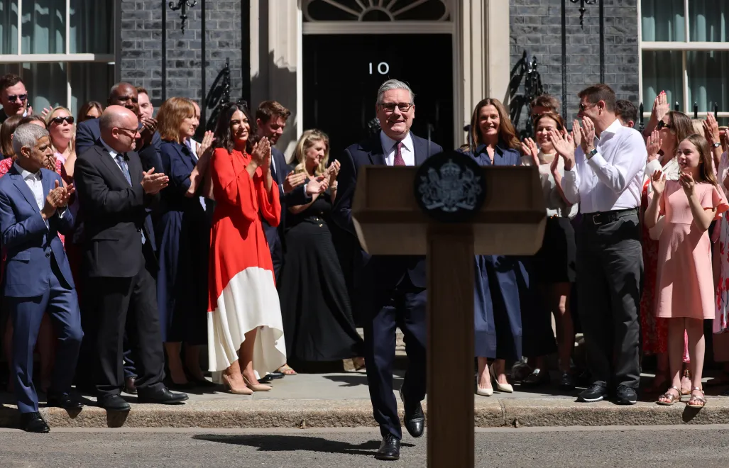 Keir Starmer. Fot. PAP/EPA/ANDY RAIN