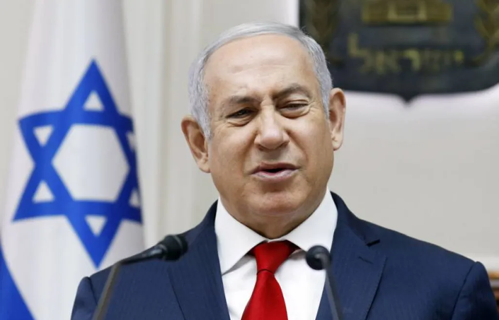 Premier Izraela Benjamin Netanjahu. Fot. PAP/EPA/fot. PAP/EPA/GALI TIBBON / POOL