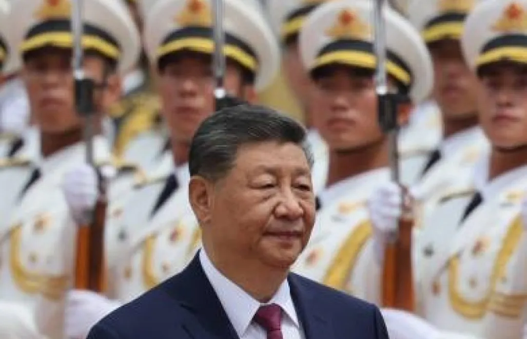Przywódca Chin Xi Jinping. Fot. PAP/EPA/Maxim Shemetov / POOL