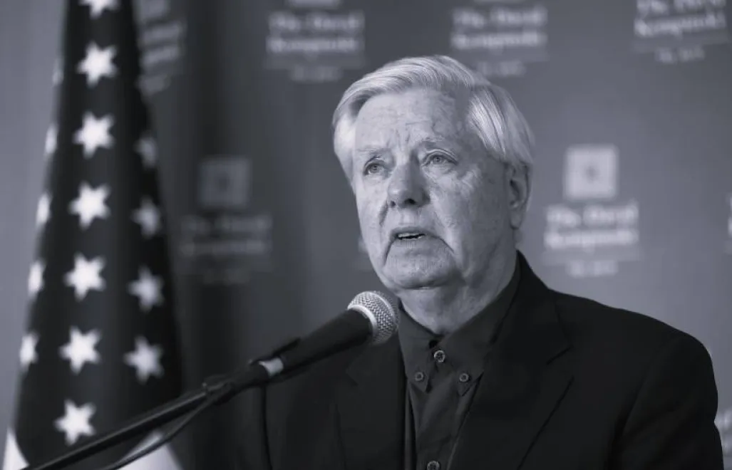 Lindsey Graham Fot. PAP/EPA/ABIR SULTAN