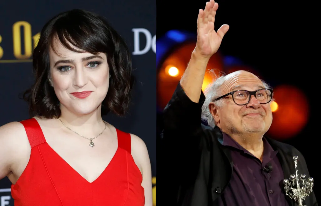 Mara Wilson, Danny deVito. Fot. PAP/EPA/RINGO CHIU/Juan Herrero 