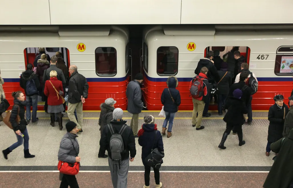 Metro M1. Zdj. ilustracyjne. Fot. PAP/Paweł Supernak