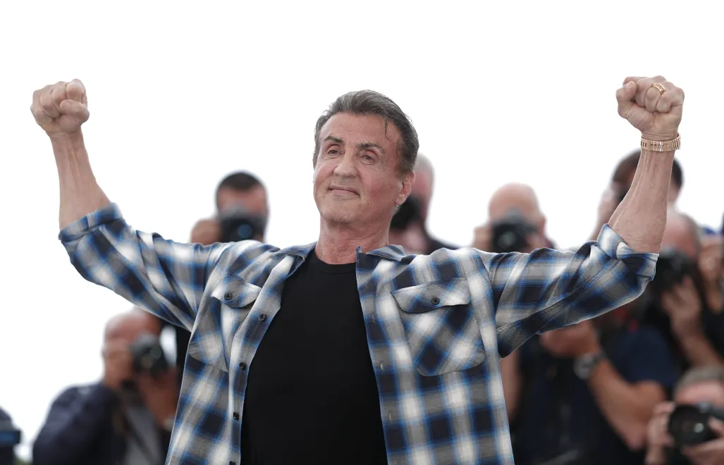 Sylvester Stallone. Fot. PAP/EPA/IAN LANGSDON