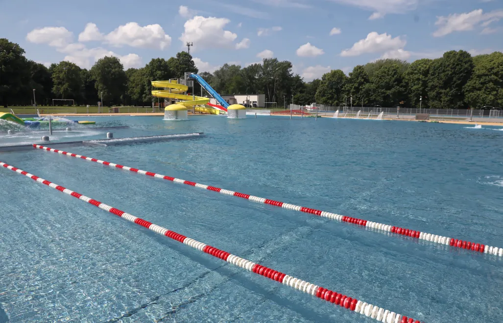 Warszawski Park Wodny Moczydło Fot. PAP/Tomasz Gzell