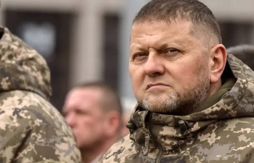 Były naczelny dowódca Sił Zbrojnych Ukrainy generał Wałerij Załużny. Fot. PAP/EPA/OLEG PETRASYUK