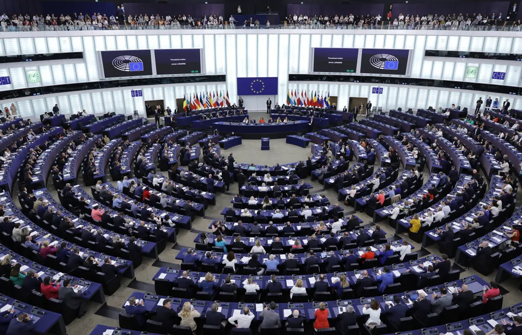 Засідання Європарламенту, фотоілюстрація. Fot. PAP/EPA/RONALD WITTEK