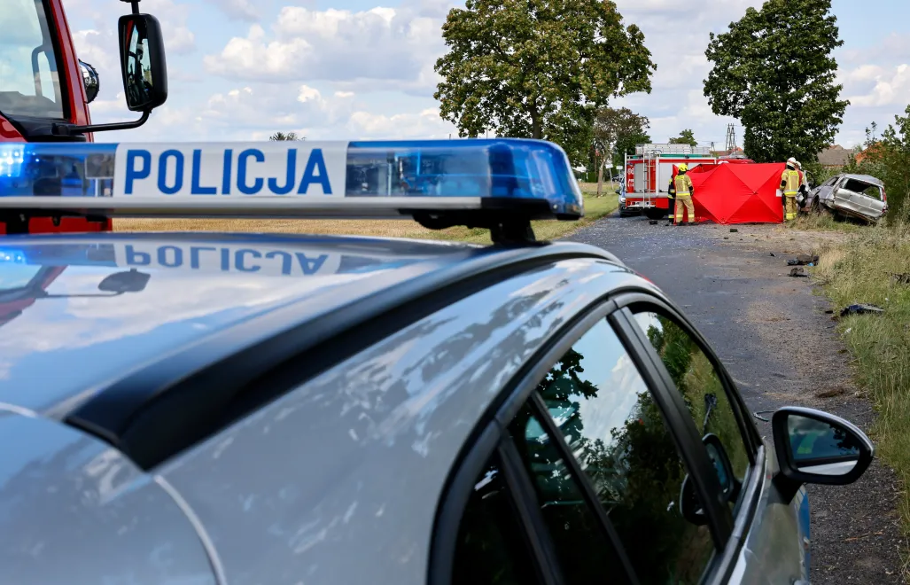 Poza ofiarą śmiertelną pozostałym uczestnikom zdarzenia nic się nie stało. Fot. PAP/	Tomasz Wojtasik (zdjęcie ilustracyjne)