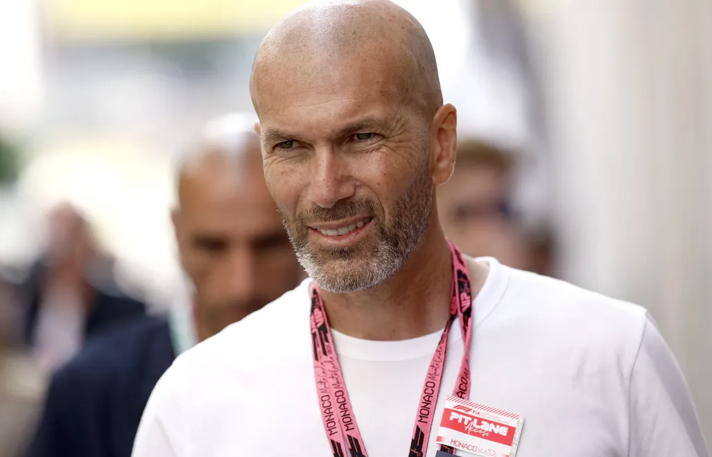Zinedine Zidane Fot. PAP/EPA/YOAN VALAT