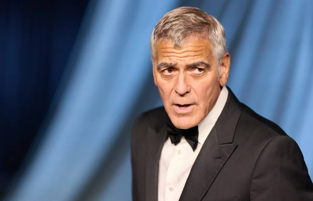 George Clooney. Fot. PAP/EPA/ALLISON DINNER