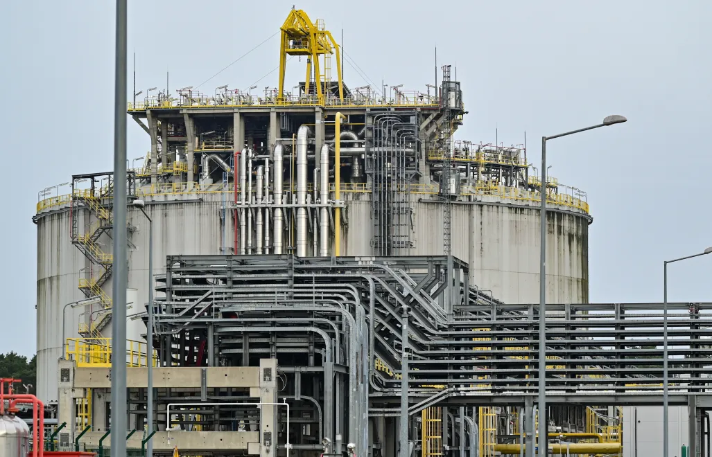 Terminal LNG Fot. PAP/Marcin Bielecki