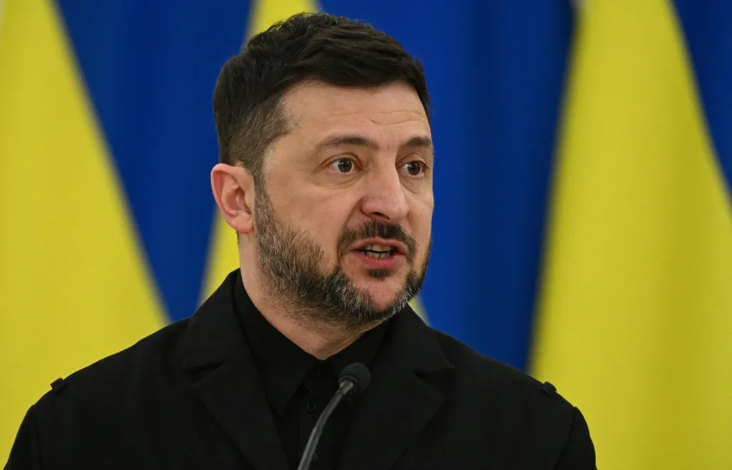 Wołodymyr Zełenski. Fot. PAP/Valdemar Doveiko