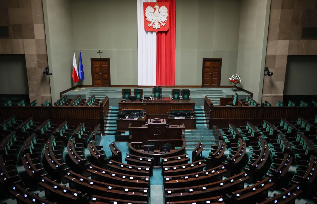 Зал Сейма Польши. Fot. PAP/Leszek Szymański