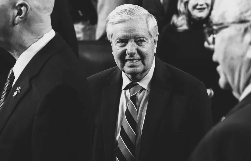Lindsey Graham. Fot. PAP/EPA/KENNY HOLSTON / POOL