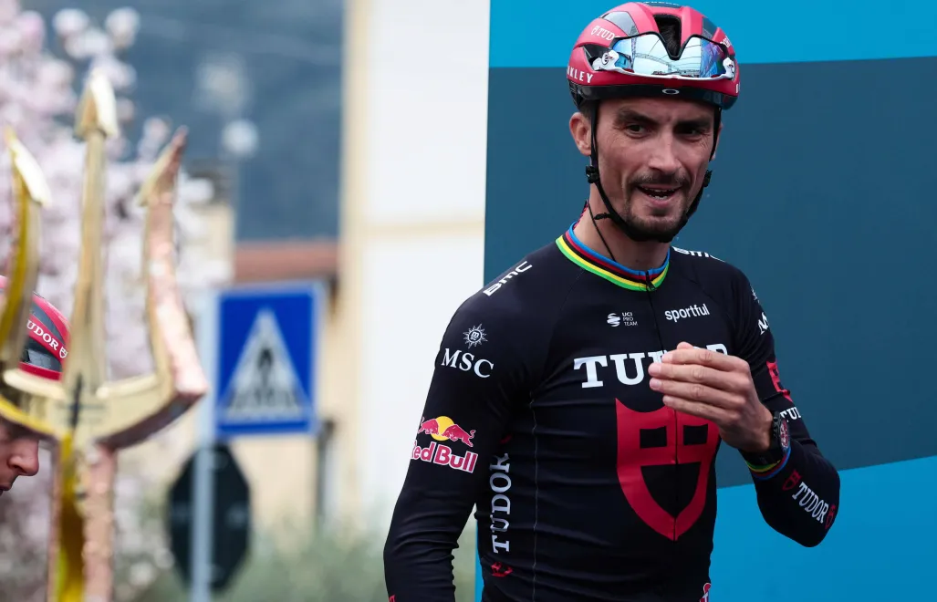 Julian Alaphilippe Fot. PAP/EPA/ROBERTO BETTINI