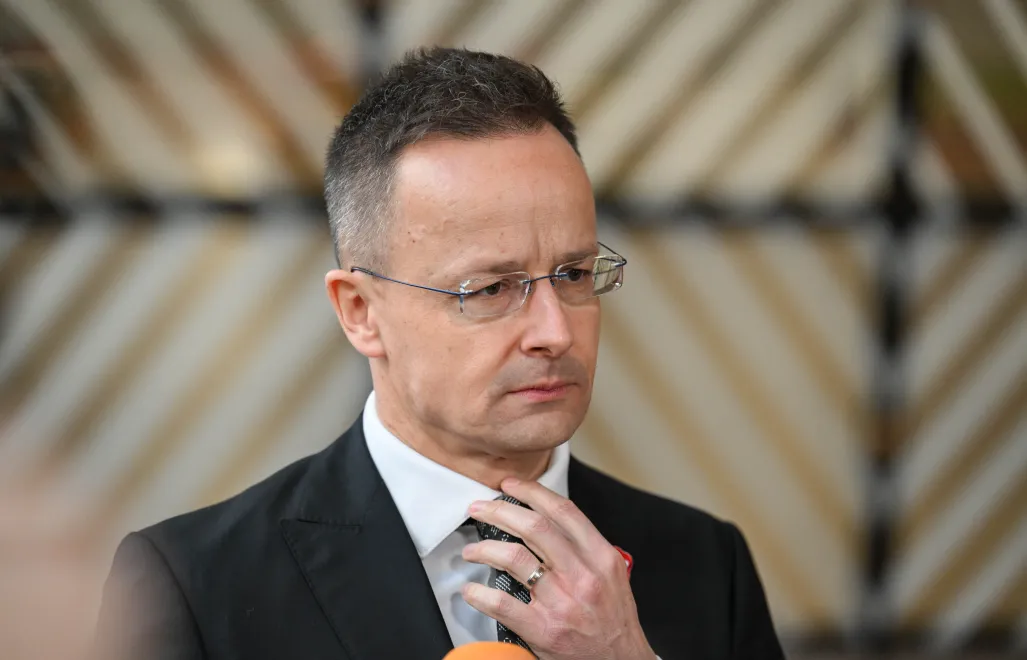 Były szef MSZ Węgier Peter Szijjarto. Fot. PAP/Wiktor Dąbkowski