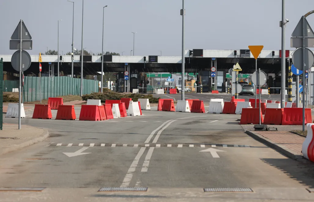 Belarus-Poland border. Photo: PAP/Artur Reszko