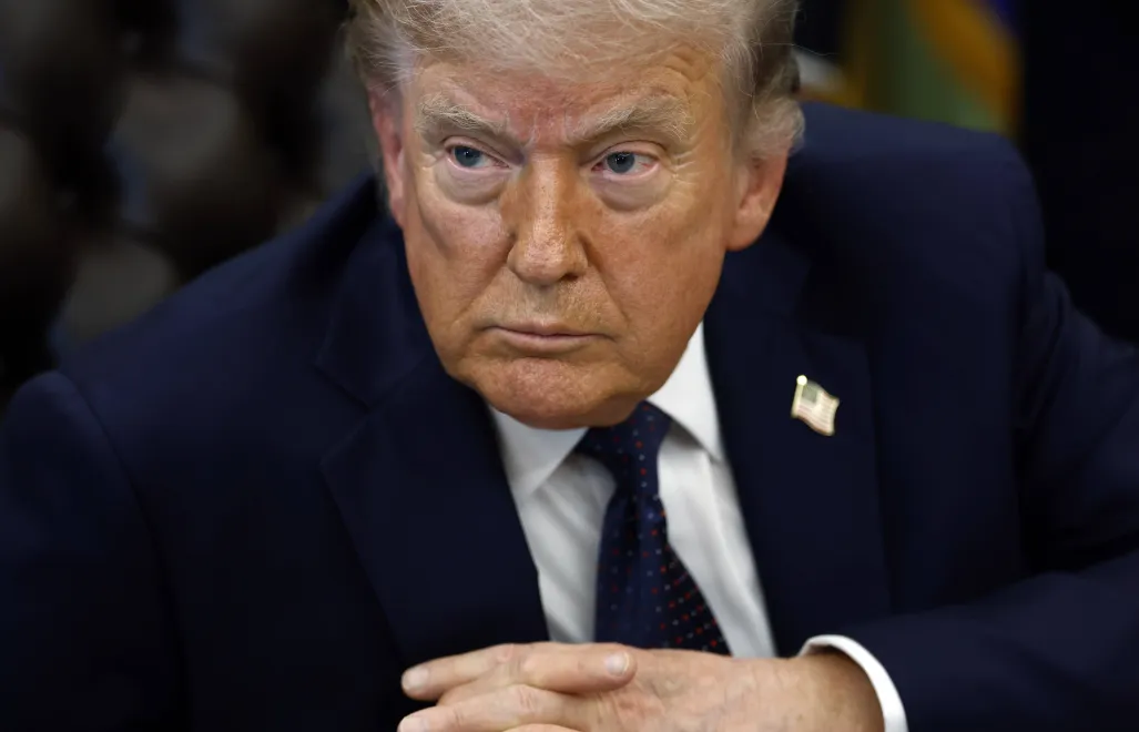 Prezydent USA Donald Trump. Fot. PAP/EPA/	WILL OLIVER / POOL
