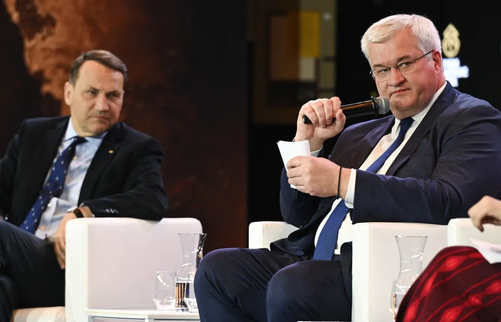 Radosław Sikorski, Andrij Sybiha. Photo: PAP/Radek Pietruszka