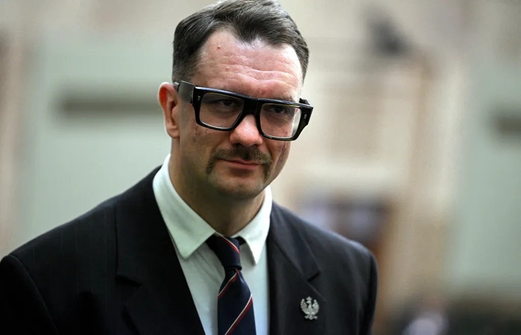 Łukasz Mejza. Fot. PAP/Marcin Obara