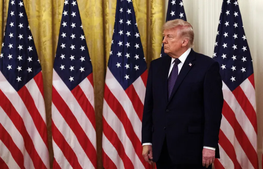 Donald Trump, fot. PAP/EPA/WILL OLIVER