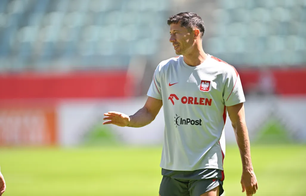 Robert Lewandowski. Fot. PAP/Maciej Kulczyński